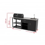 CONJUNTO BARBECUE 080.839 210,8X60,7X125 CM CONJUNTO BARBECUE 080.839 210,8X60,7X125 CM