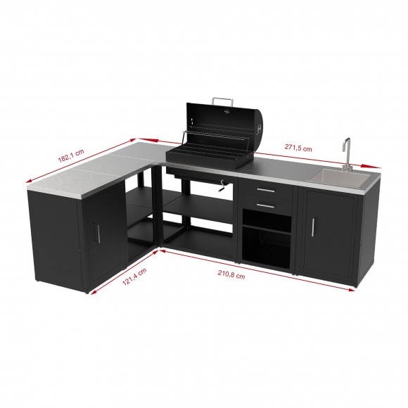 CONJUNTO BARBECUE 080.841 CANTO