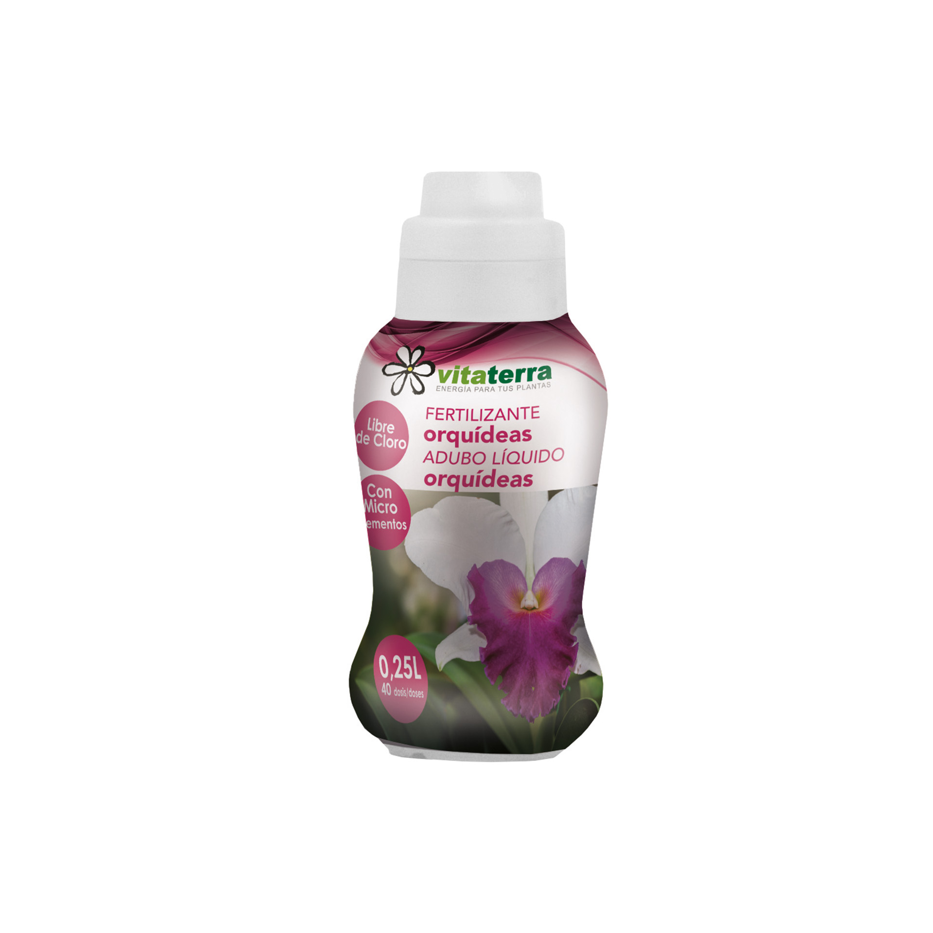 Fertilizante Líquido Orquídeas 250 ML VITATERRA