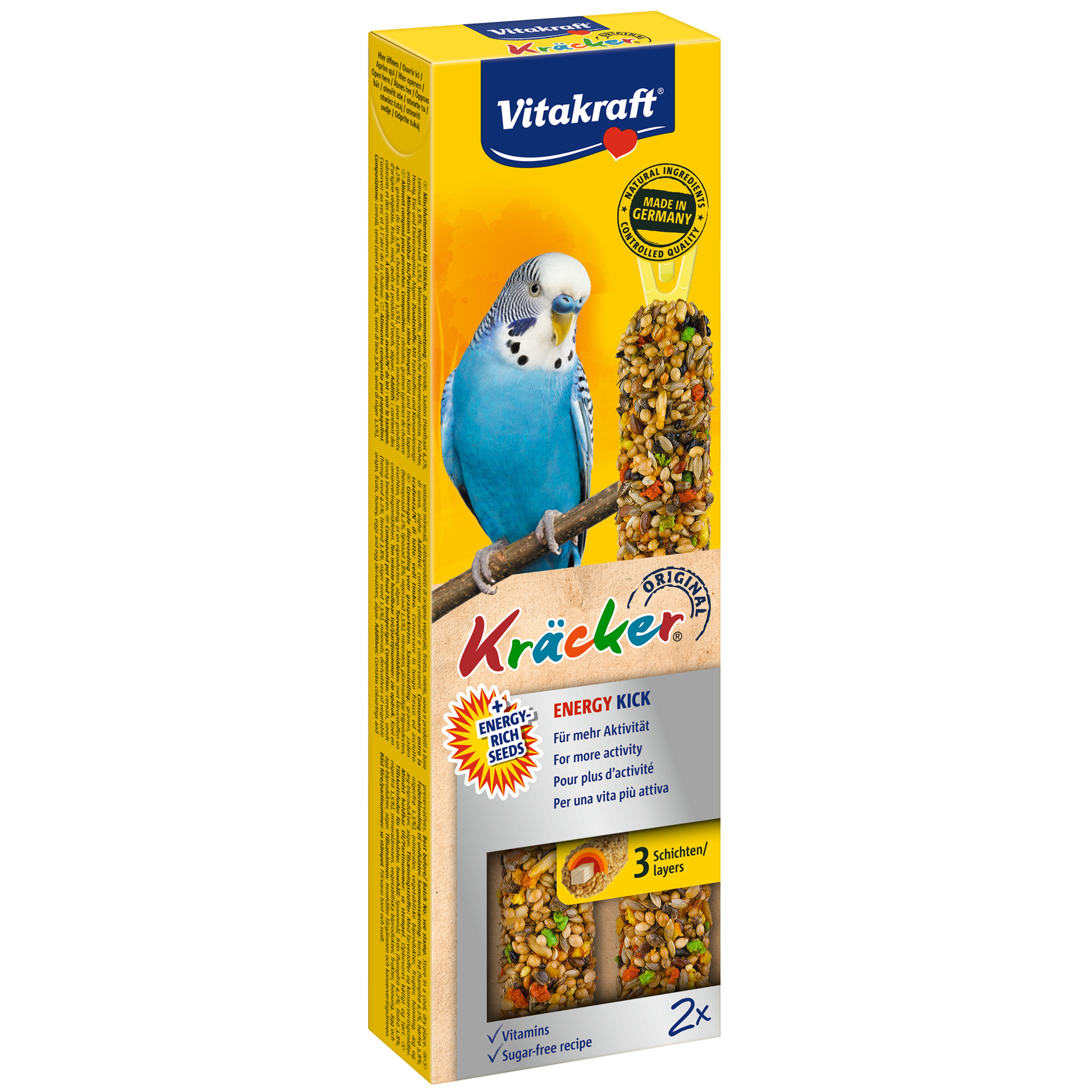 Barritas Periquito Energia 2 UN VITAKRAFT