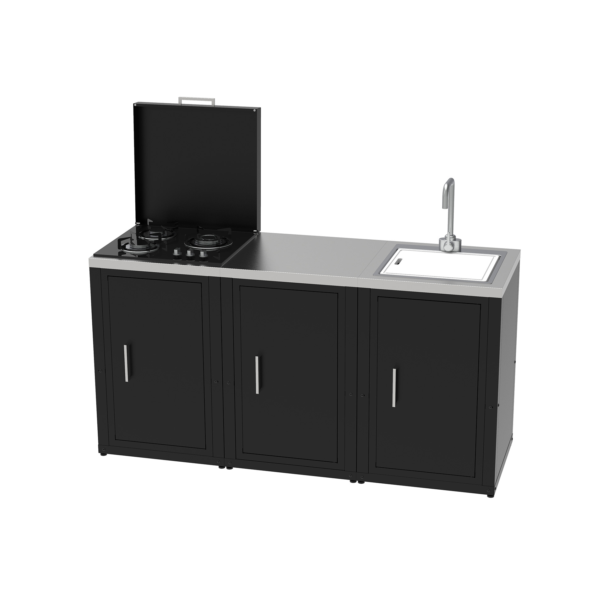 CONJUNTO BARBECUE 080.844 128,7X60,7X94 CM