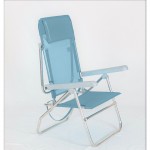 Cadeira Areia Alumnio Evia XL Azul