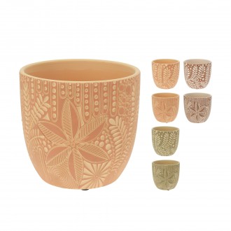 Vaso Cermica Decor 12,5 CM PROGARDEN