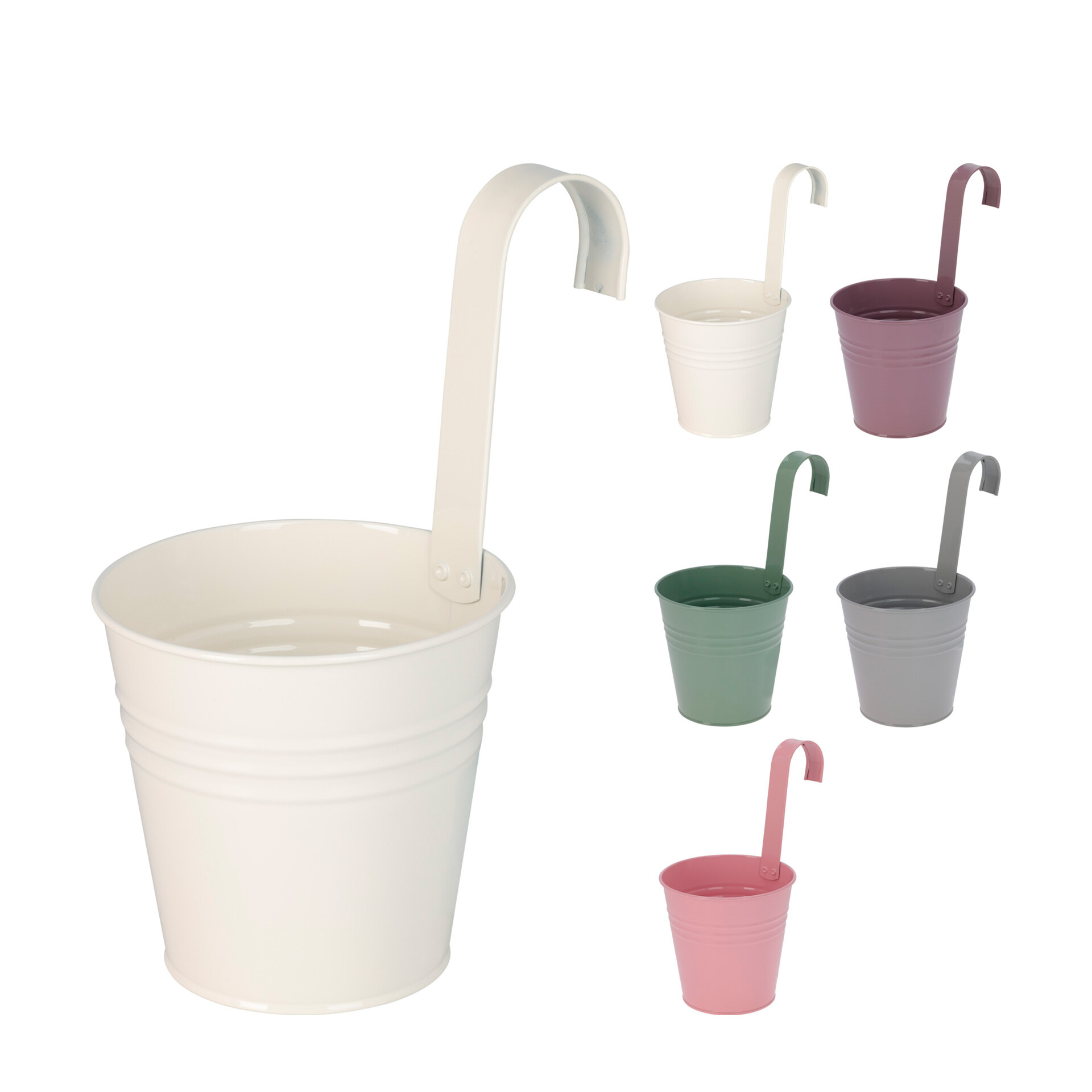 Vaso Pendurar Zinco Mate PROGARDEN