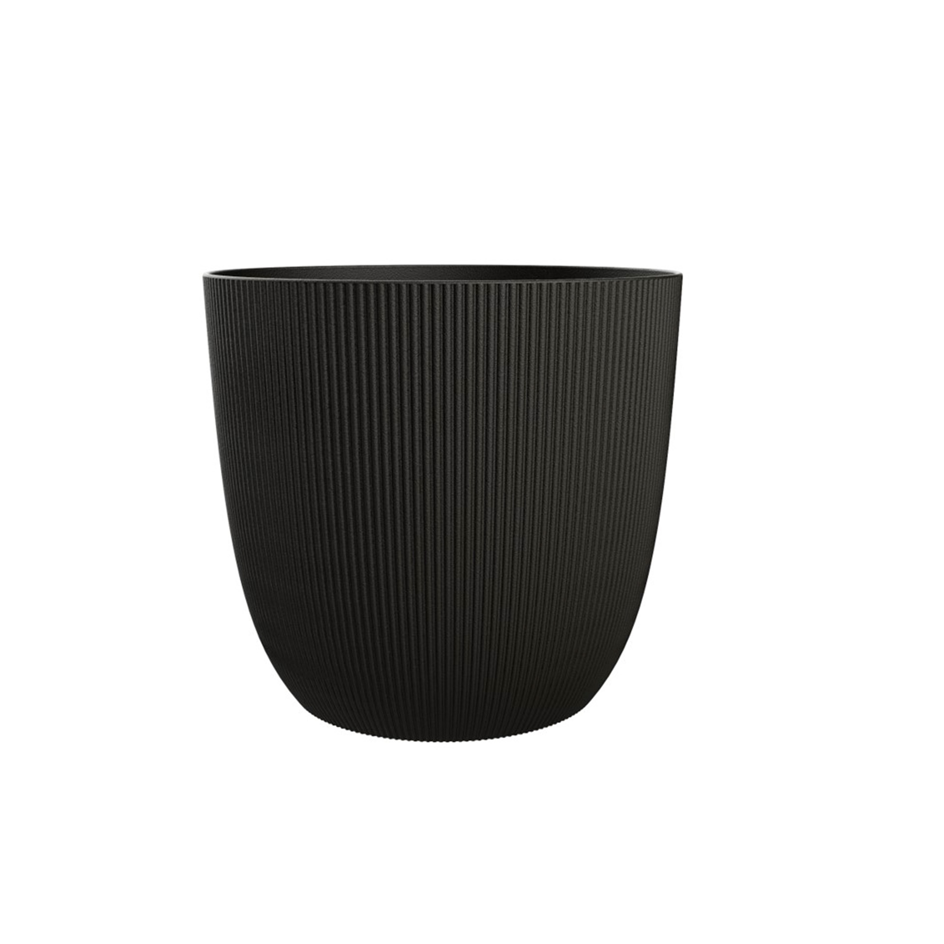 Vaso Decor Iris 13,7 CM Preto EDA PLASTIQUE