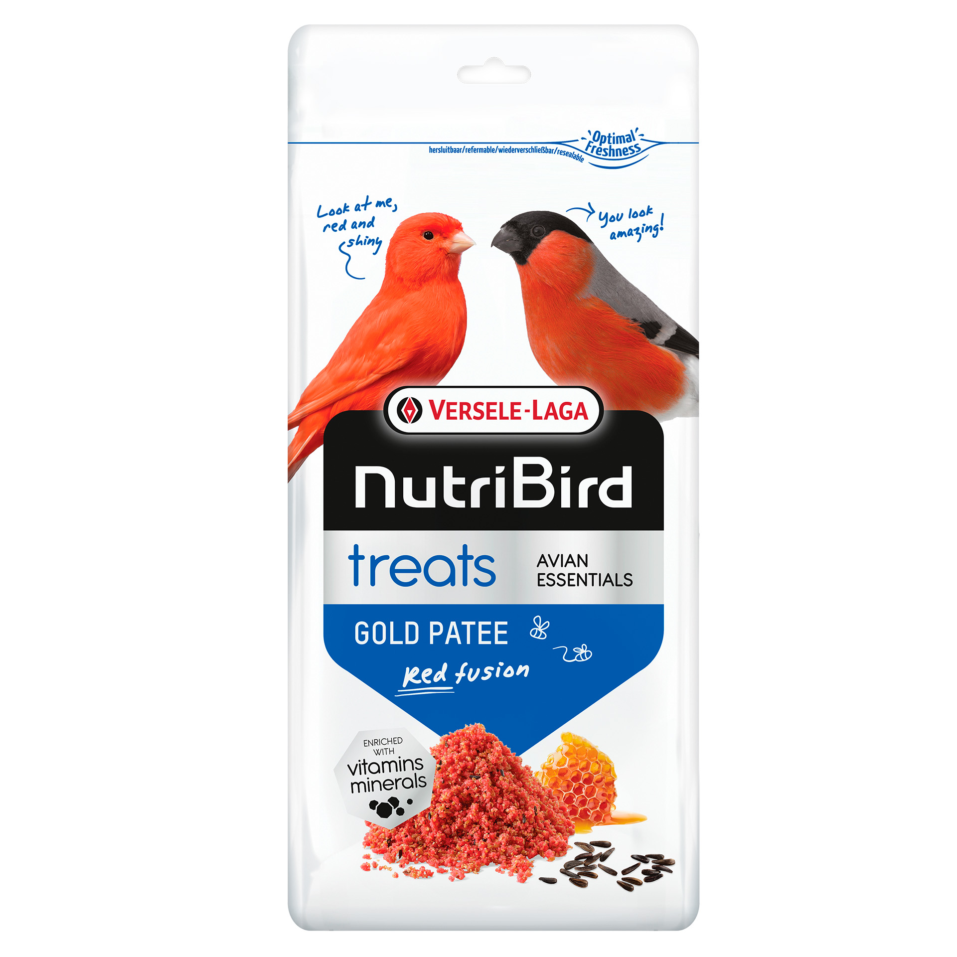 PAPA HÚMIDA PARA AVES GOLD PATEE RED FUSION 250 G