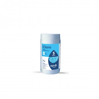 CLORO 5 AES T20 1KG ALPHAPOOL