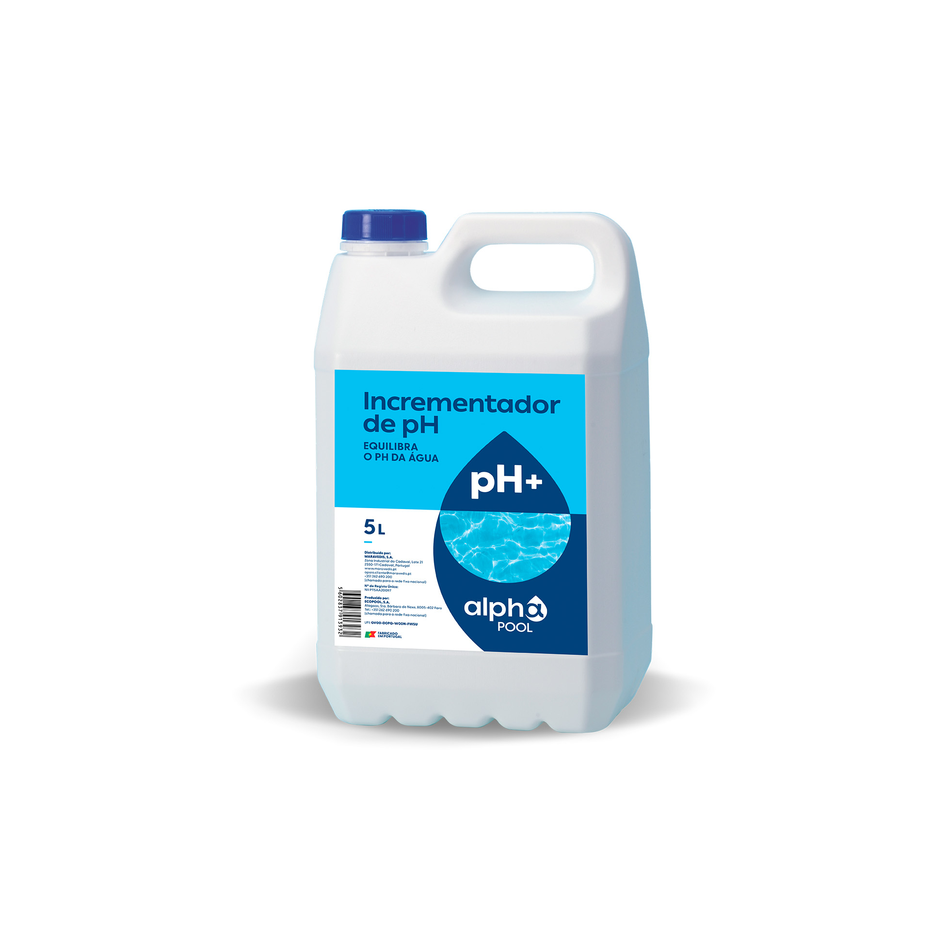 PH+ (MAIS) LIQUIDO 5LT ALPHAPOOL