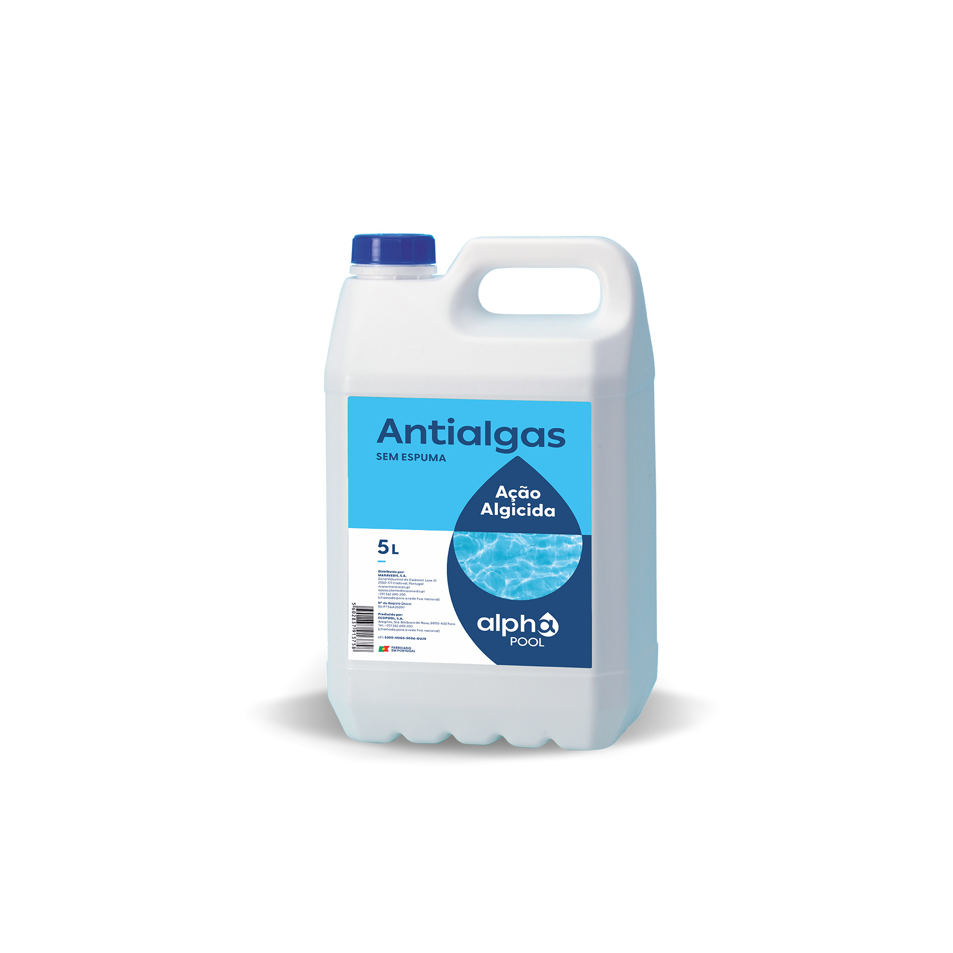 ANTIALGAS DUPLA CONCENTRAÇÃO.5LT ALPHAPOOL