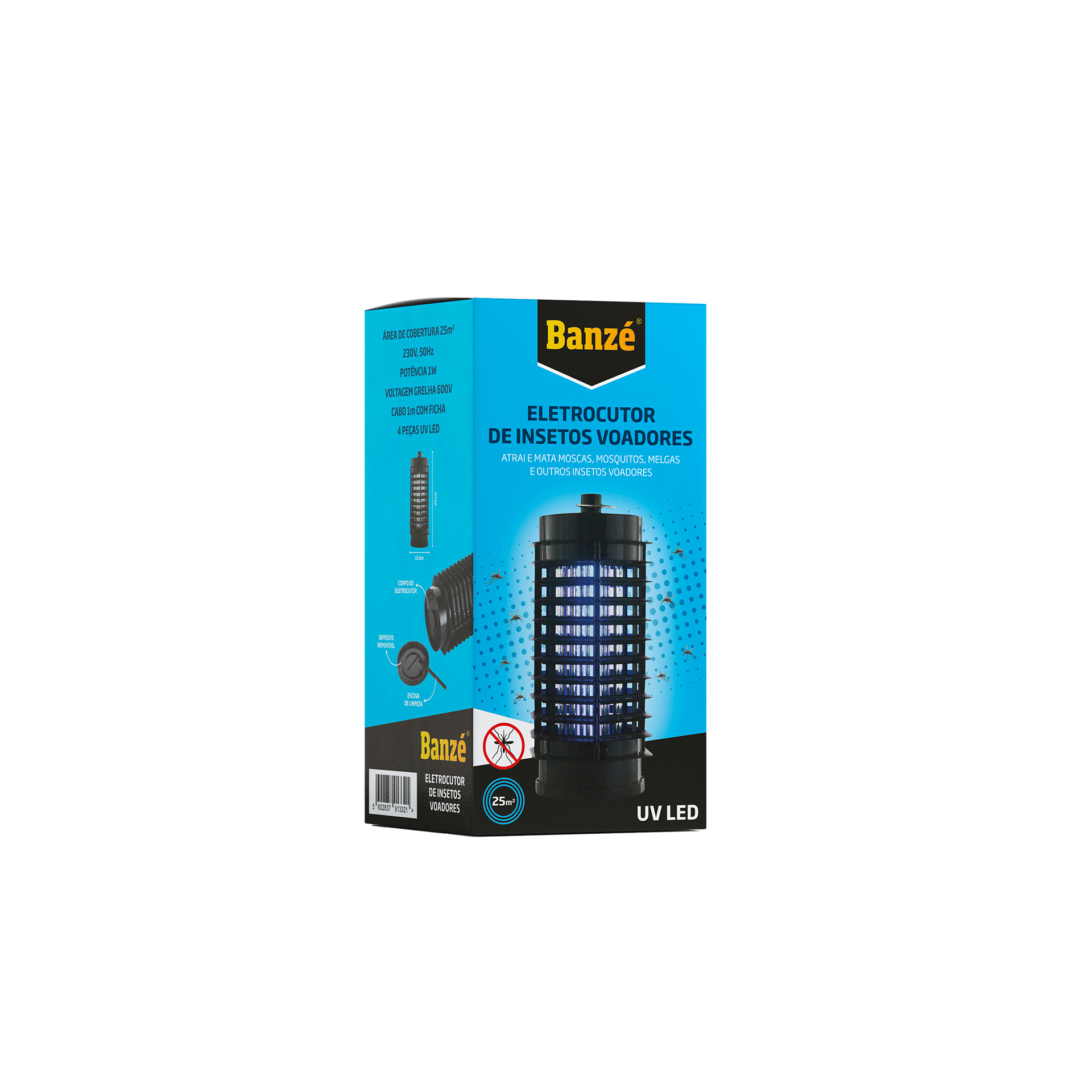 Eletrocutor Insetos Voadores 1W BANZÉ