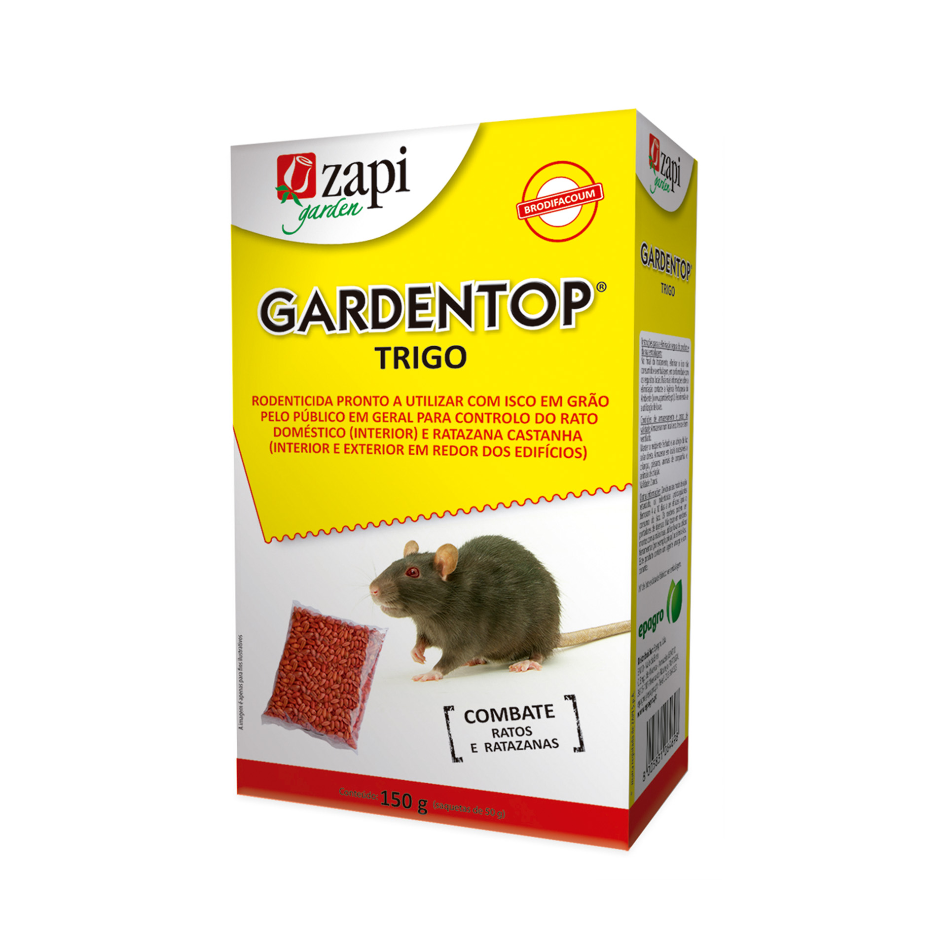Raticida Gardentop Trigo 150G