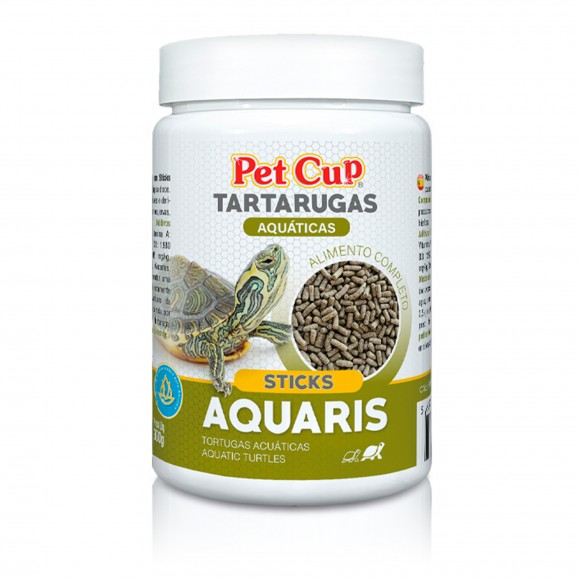 Alimento Granulado P/Tartaruga 300 G PET CUP