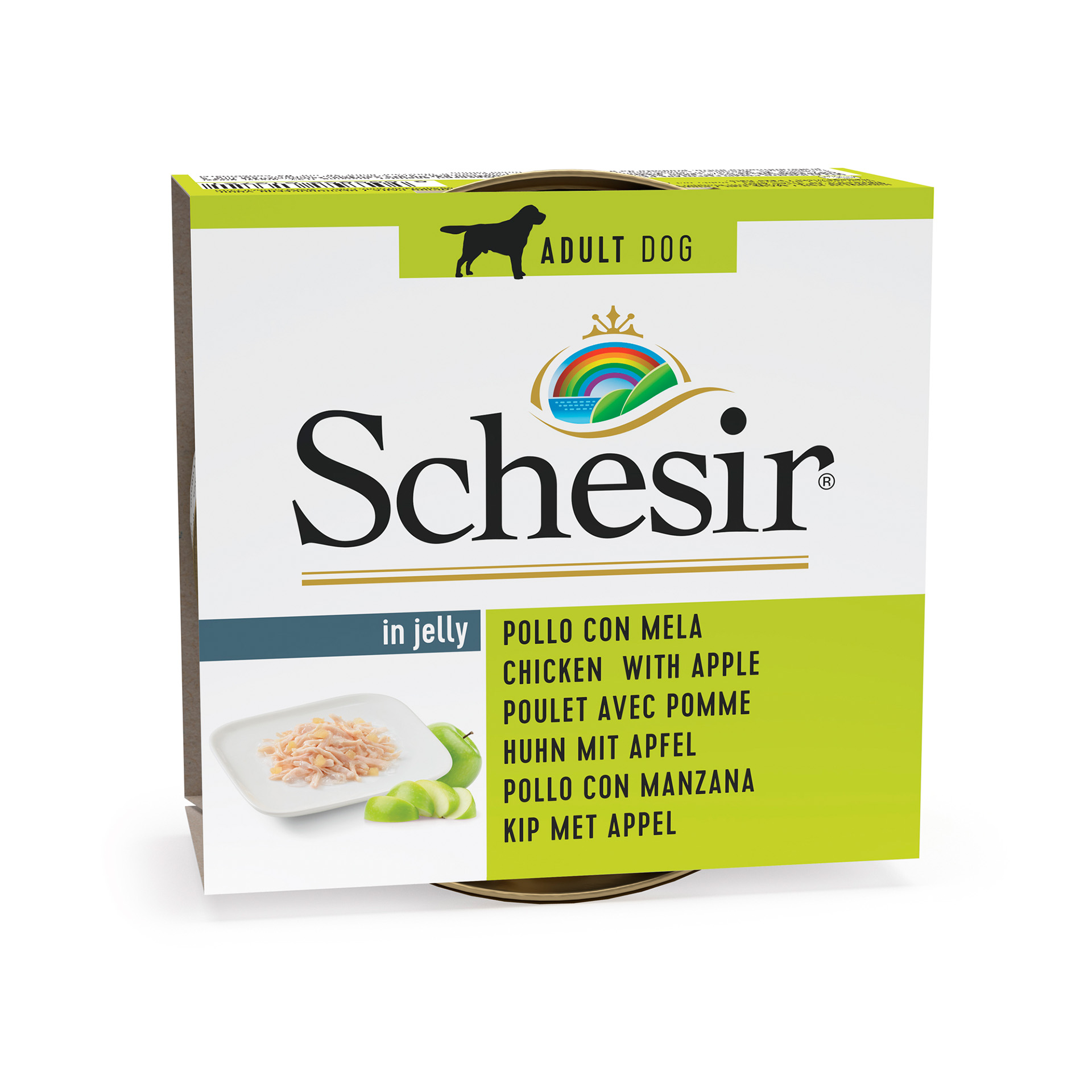 ALIMENTO HÚMIDO PARA CÃO FRANGO E MACA 150 G