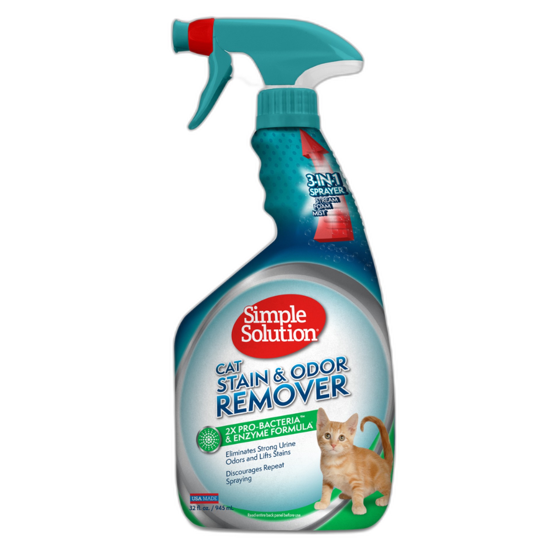 Spray Removedor Urina Gato 750 ML SIMPLE SOLUTION