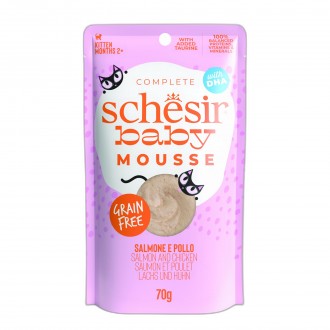 ALIMENTO HMIDO GATINHO MOUSS SALMO E FRANG 70 G