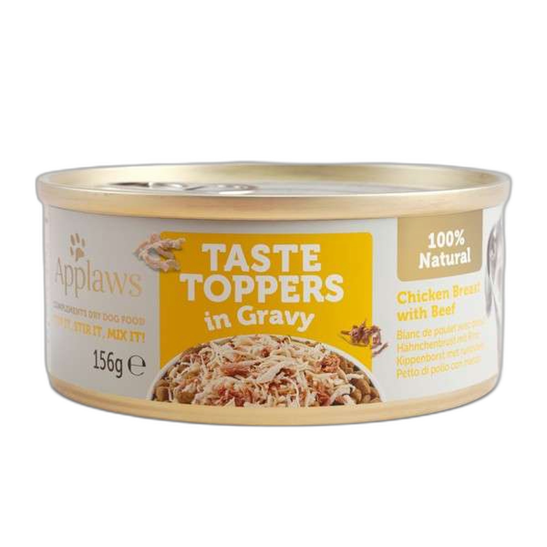 Alimento Húmido Cão Frango/Vaca Molho 56 G APPLAWS