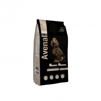 ALIMENTO SECO PARA CO BORREGO E ARROZ 15 KG