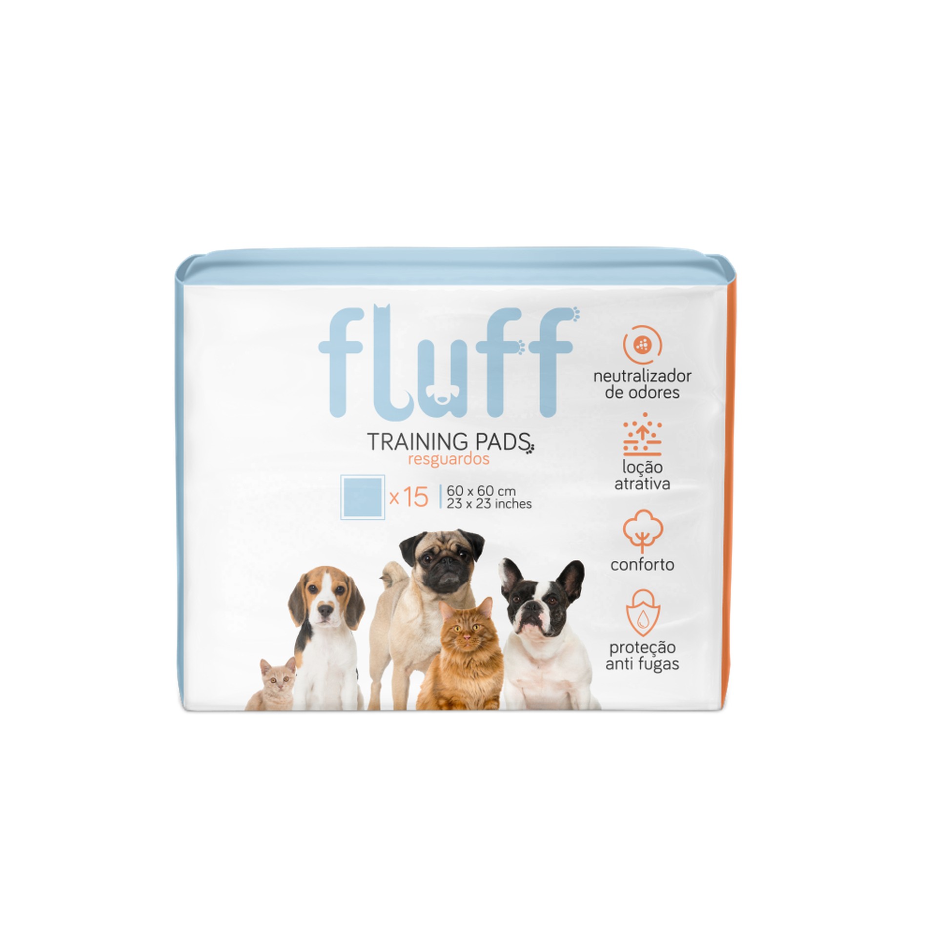 TOALHITAS FLUFF TALCO 40 UN