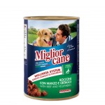 Al Húmido Cão Pedaços Vaca/Veget 405 G MIGLIORCANE Al Húmido Cão Pedaços Vaca/Veget 405 G MIGLIORCANE