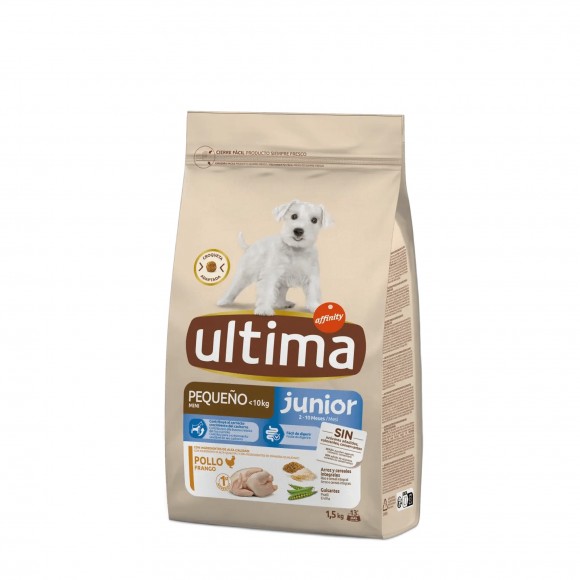 ALIM SECO PARA CACHORRO RAA PEQUENA FRANGO 1,5 KG