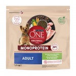 ALIM SECO C�O MINI ADULTO MONOPROTEICA PER� 1,2 KG