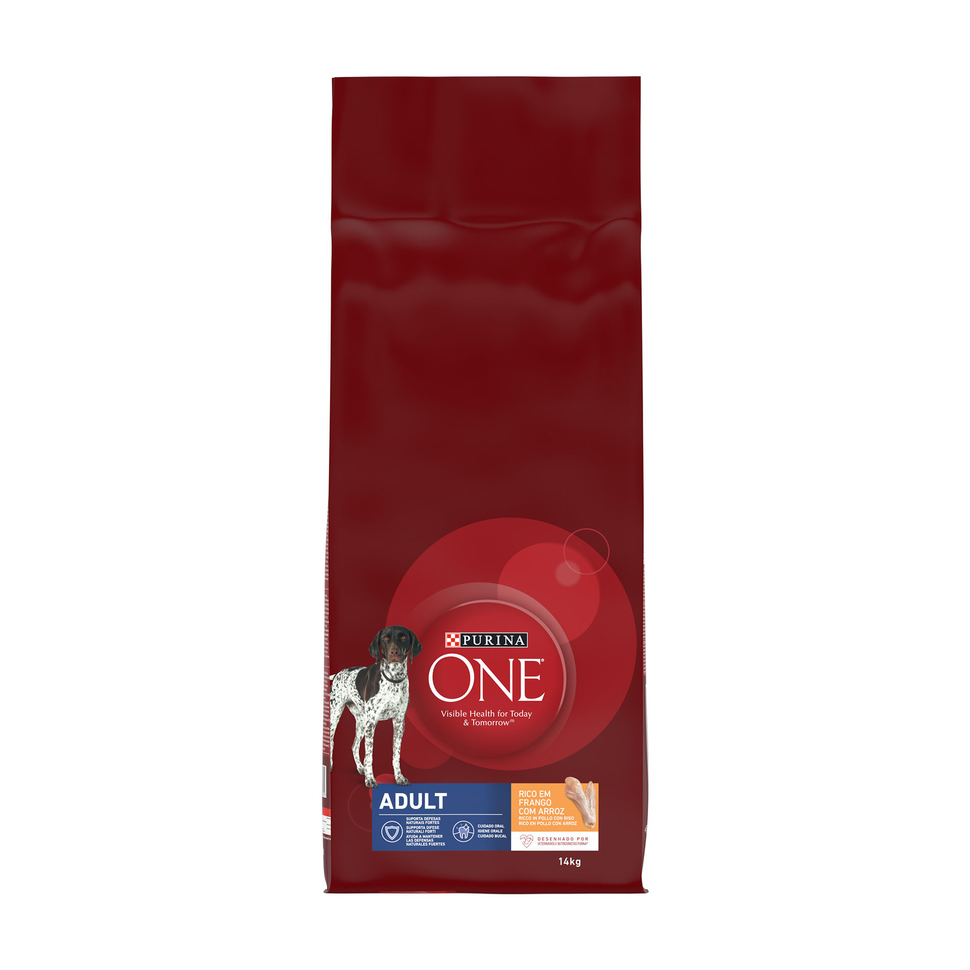 ALIMENTO SECO PARA CÃO ADULTO FRANGO E ARROZ 14 KG