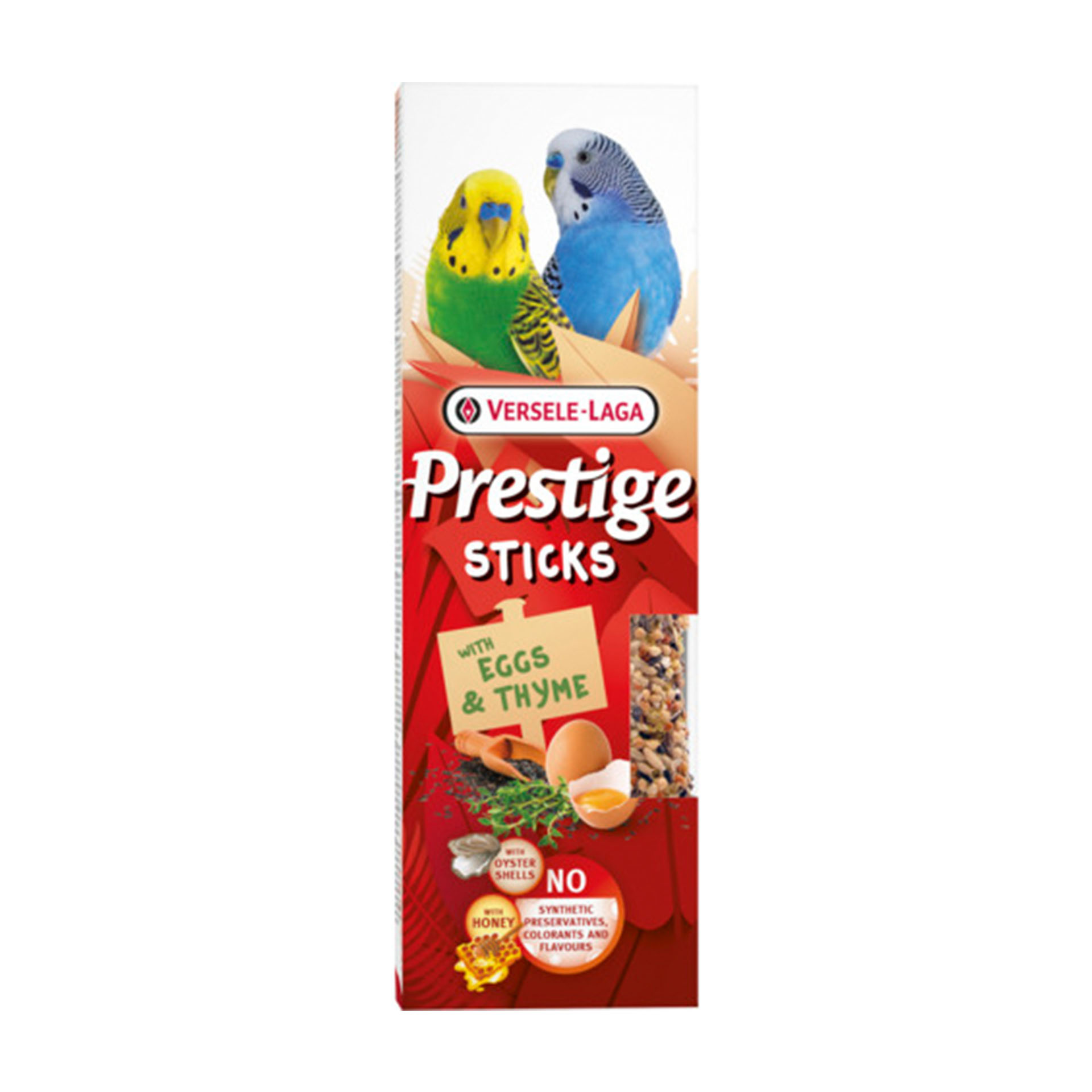 Snack P/Pequen Papagaios Ovo/Tomilh 60 G PRESTIGE