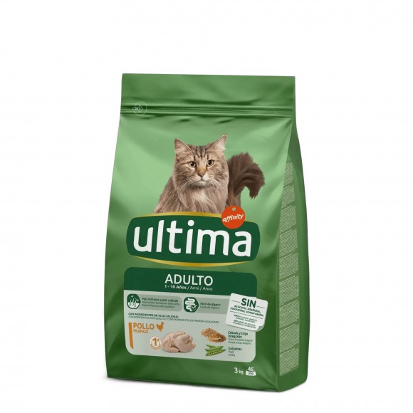ALIMENTO SECO PARA GATO ADULTO FRANGO 3 KG