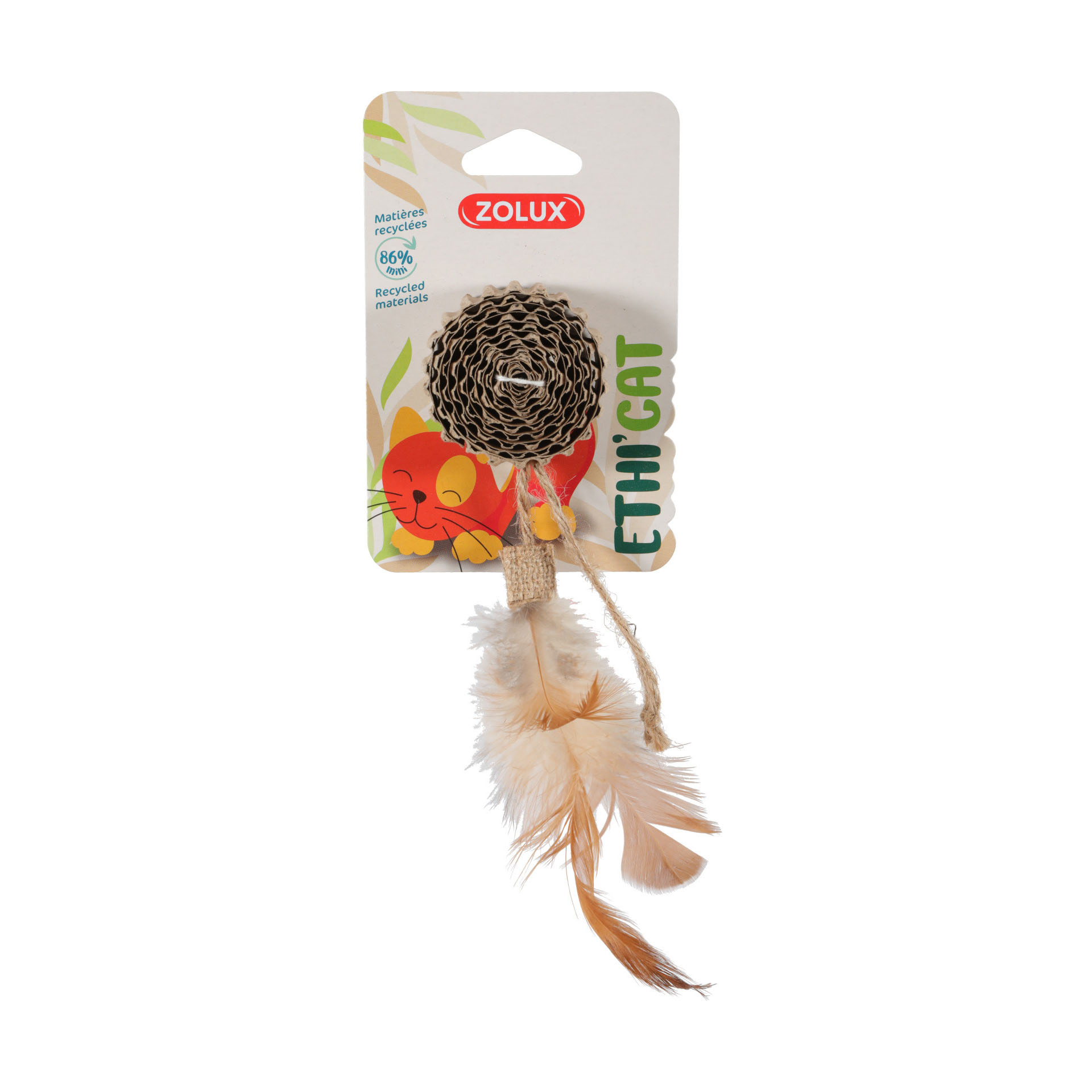 Brinquedo Ethicat Disco Cartão ZOLUX