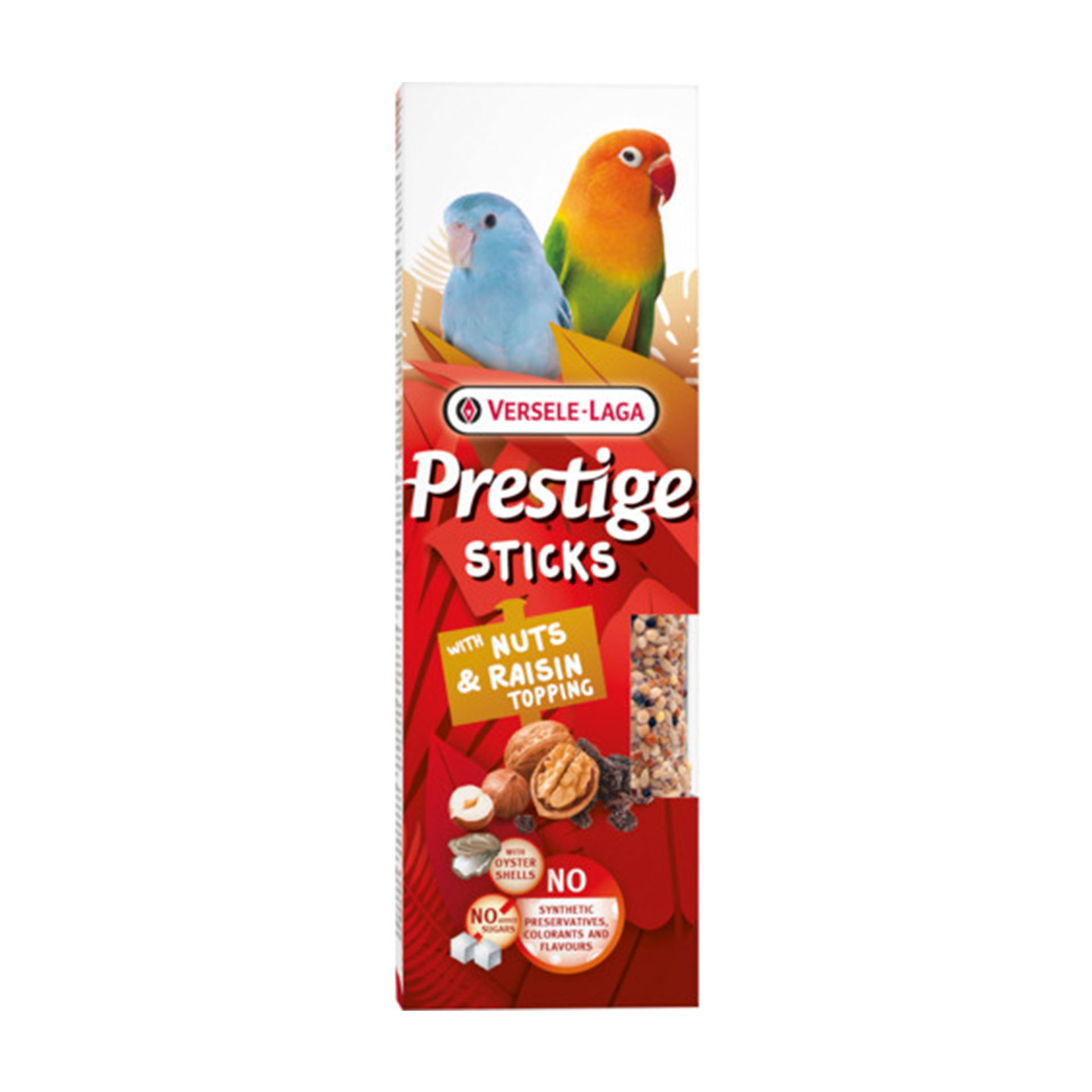 Snack P/ Pequen Papagaio Nozs/Passas 60 G PRESTIGE