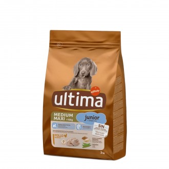 ALIM SECO PARA CACHORR RAA MDIA/MAXI FRANG  3 KG