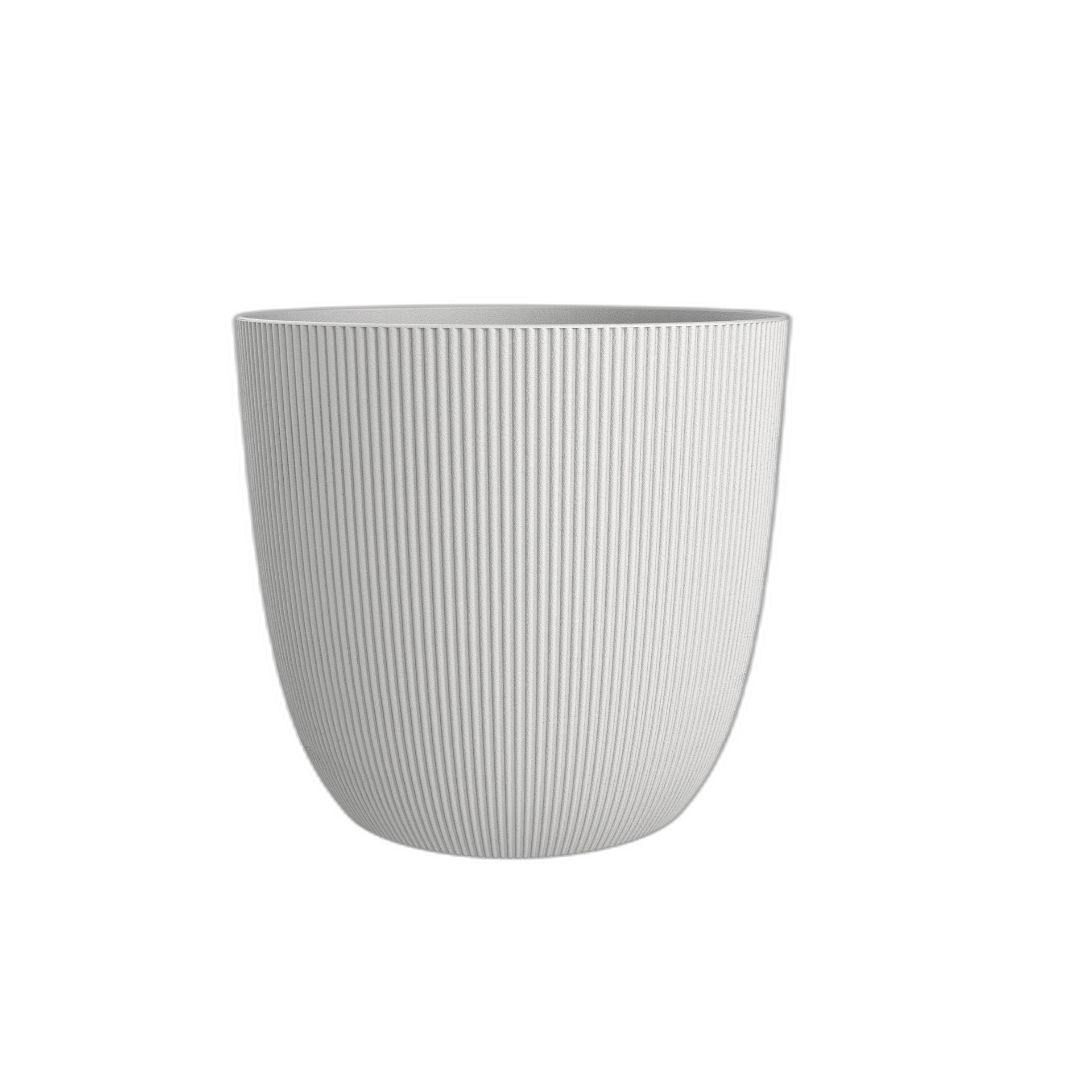 Vaso Decor Iris 13,7 CM Marfim EDA PLASTIQUE
