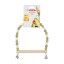 BALOIO MADEIRA COM SINO 2,4X1,5X22 CM