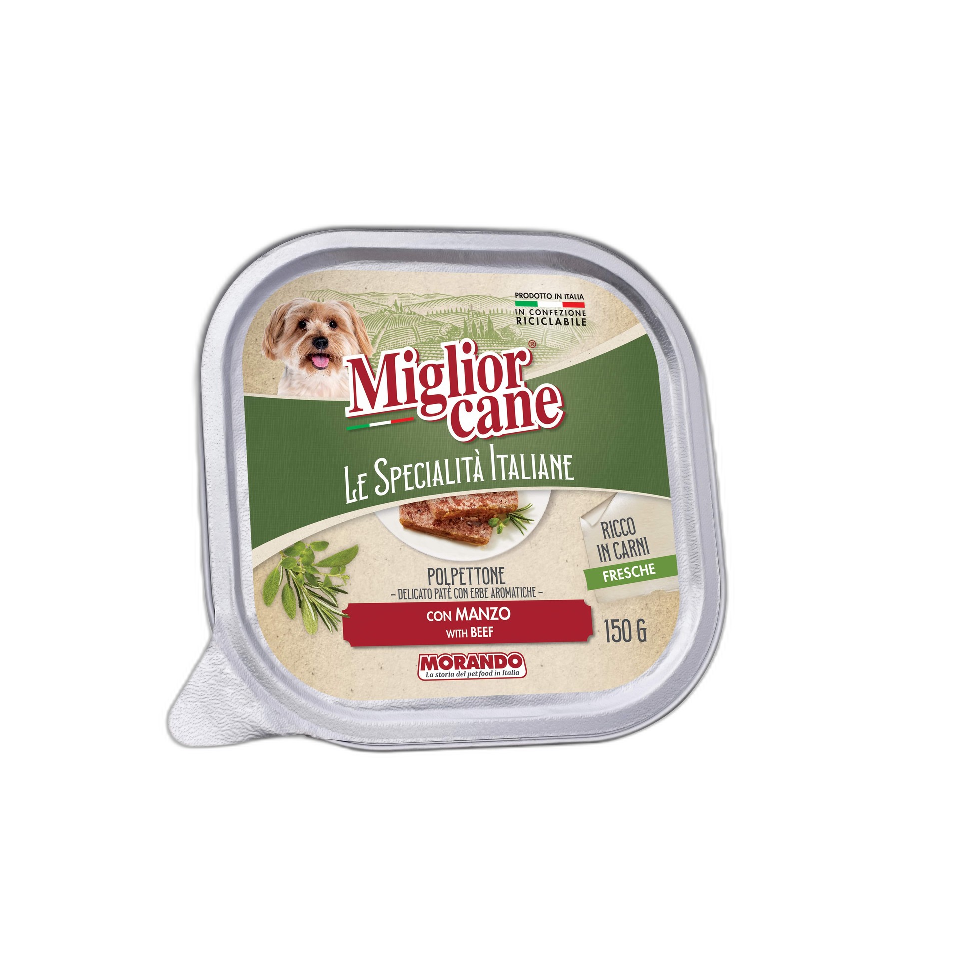 Alimento Húmido Cão Mini Vaca 150 G MIGLIORCANE