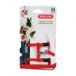 Arnês Roedores Vermelho M ZOLUX Arnês Roedores Vermelho M ZOLUX