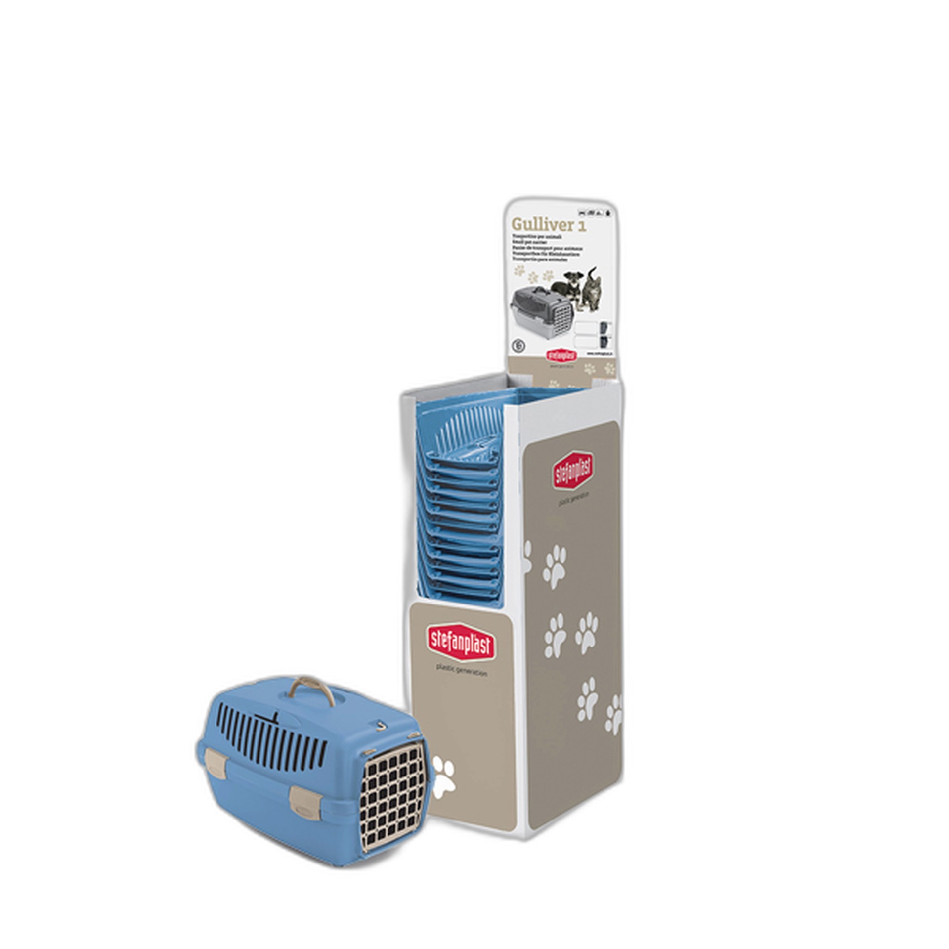 Transportadora Gulliver 1 Nordic Sky STEFANPLAST