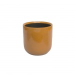 Vaso Jupiter 20 Vidrado Amarelo Outono ARTEVASI