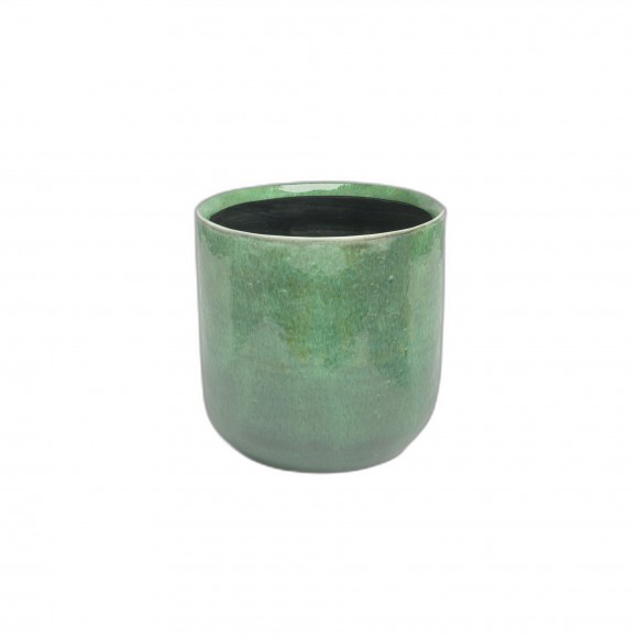 Vaso Jupiter 16 Vidrado Verde gua ARTEVASI