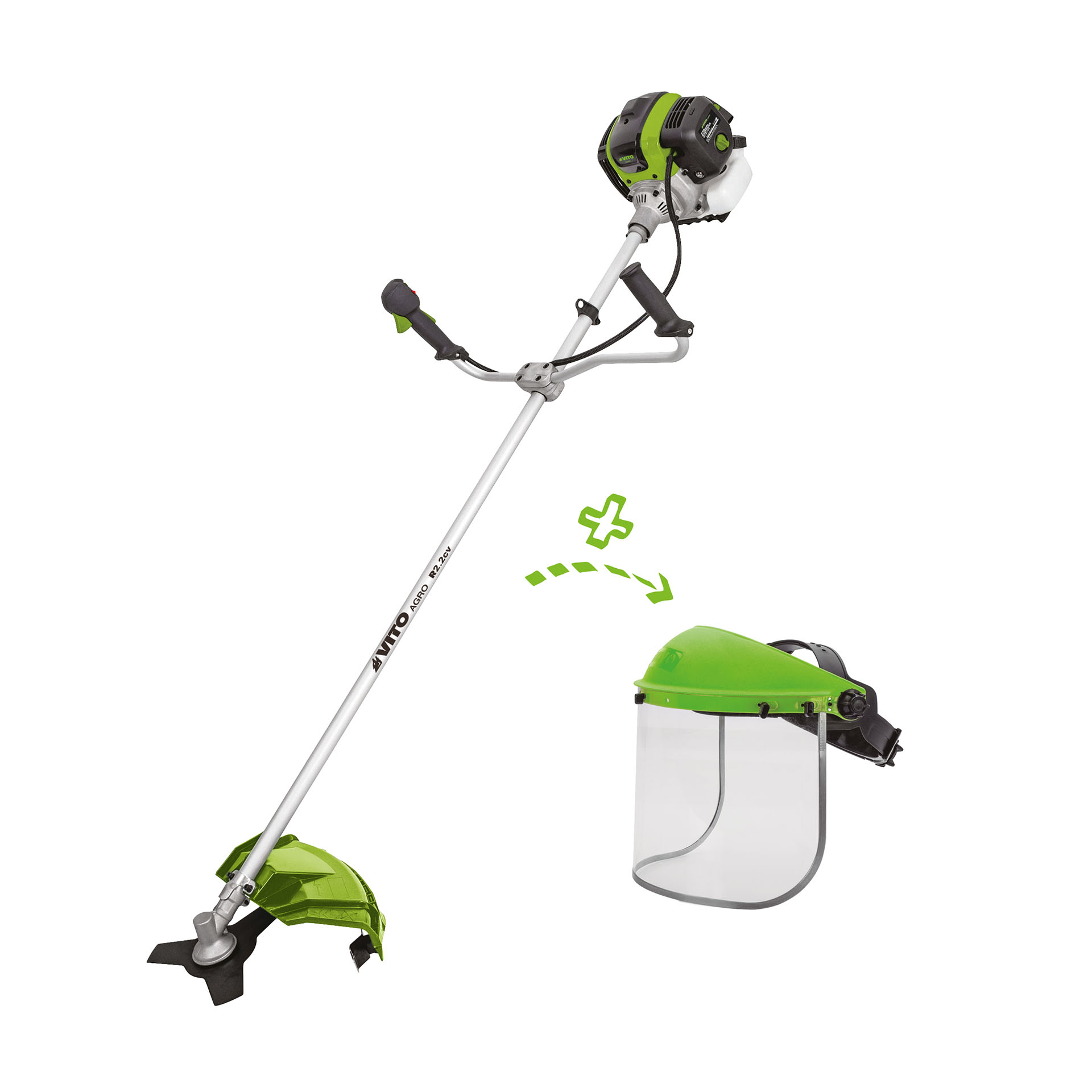 Roçadora Rígida 45CC + Oferta VITO