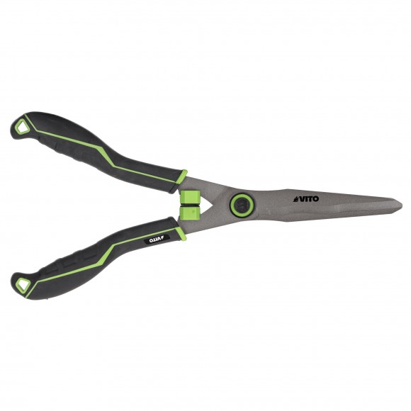 Tesoura Corta Sebes Detalhe Com Bimatéria 225 MM V Tesoura Corta Sebes Detalhe Com Bimatéria 225 MM V