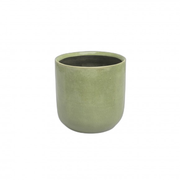 Vaso Jupiter 20 Vidrado Verde Cinza ARTEVASI