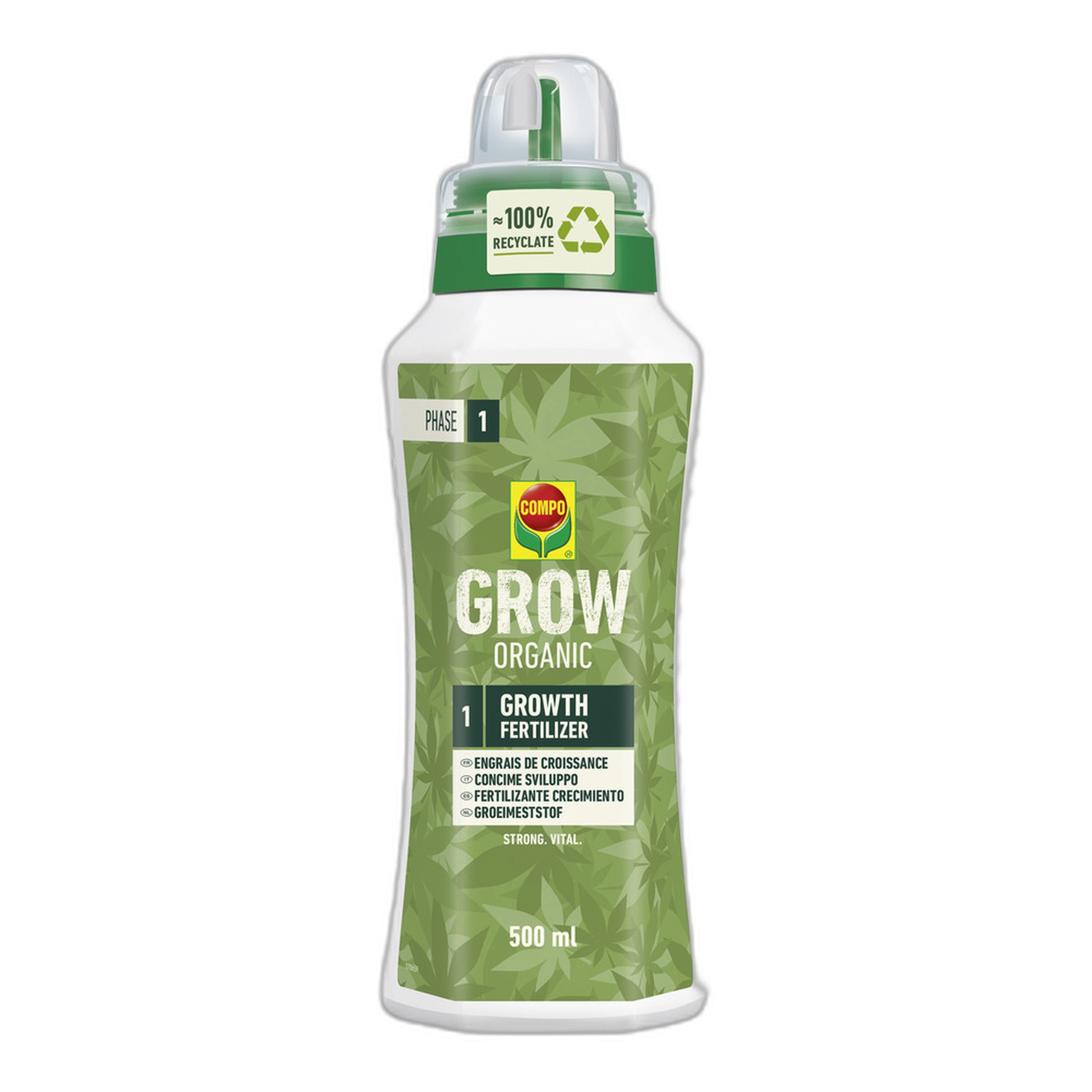 Fertilizante Grow Crescimento 500 ML COMPO