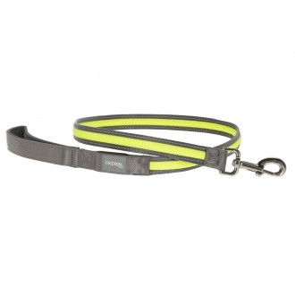Trela Cao Refletora Flash Amarelo Neon KERBL