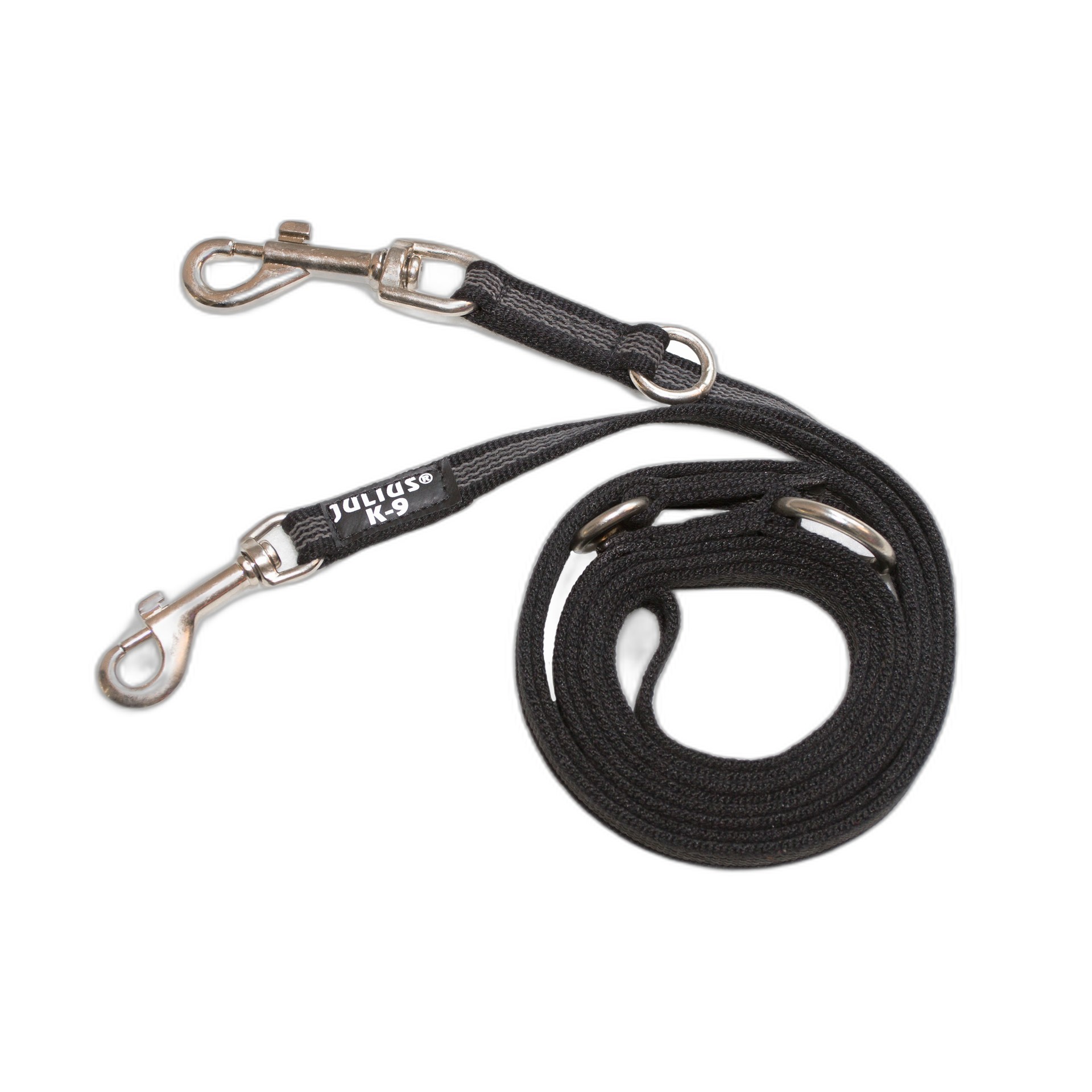 Trela Cão Preta 2.2M JULIUS-K9