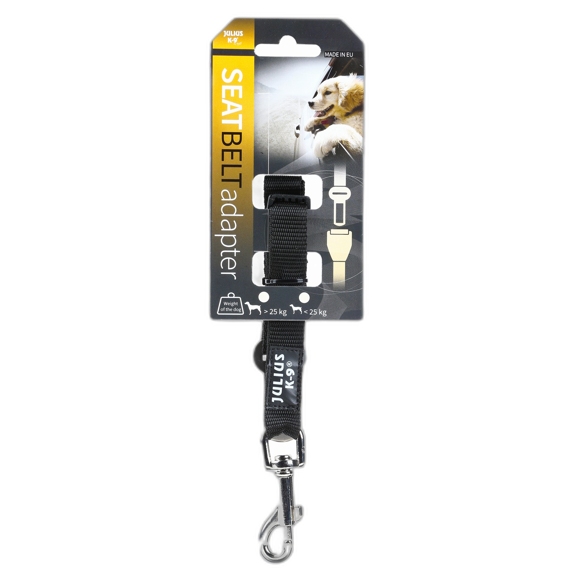 Cinto Segurança Carro Para Cão Até 25Kg JULIUS-K9