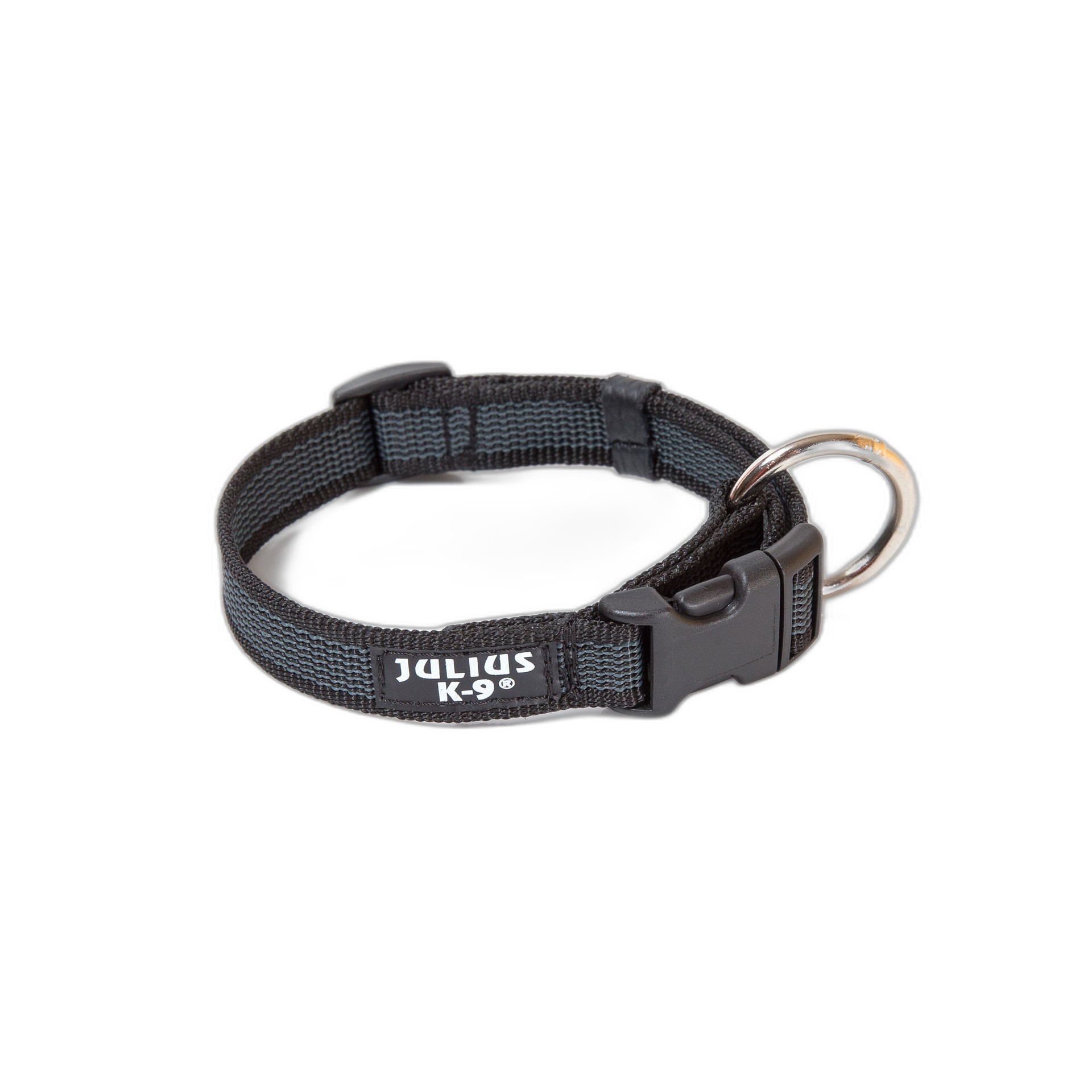 Coleira Cão Preta M/L JULIUS-K9