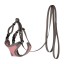 PEITORAL COM TRELA GATO CORAL