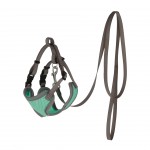 Peitoral Com Trela Gato Verde KERBL Peitoral Com Trela Gato Verde KERBL