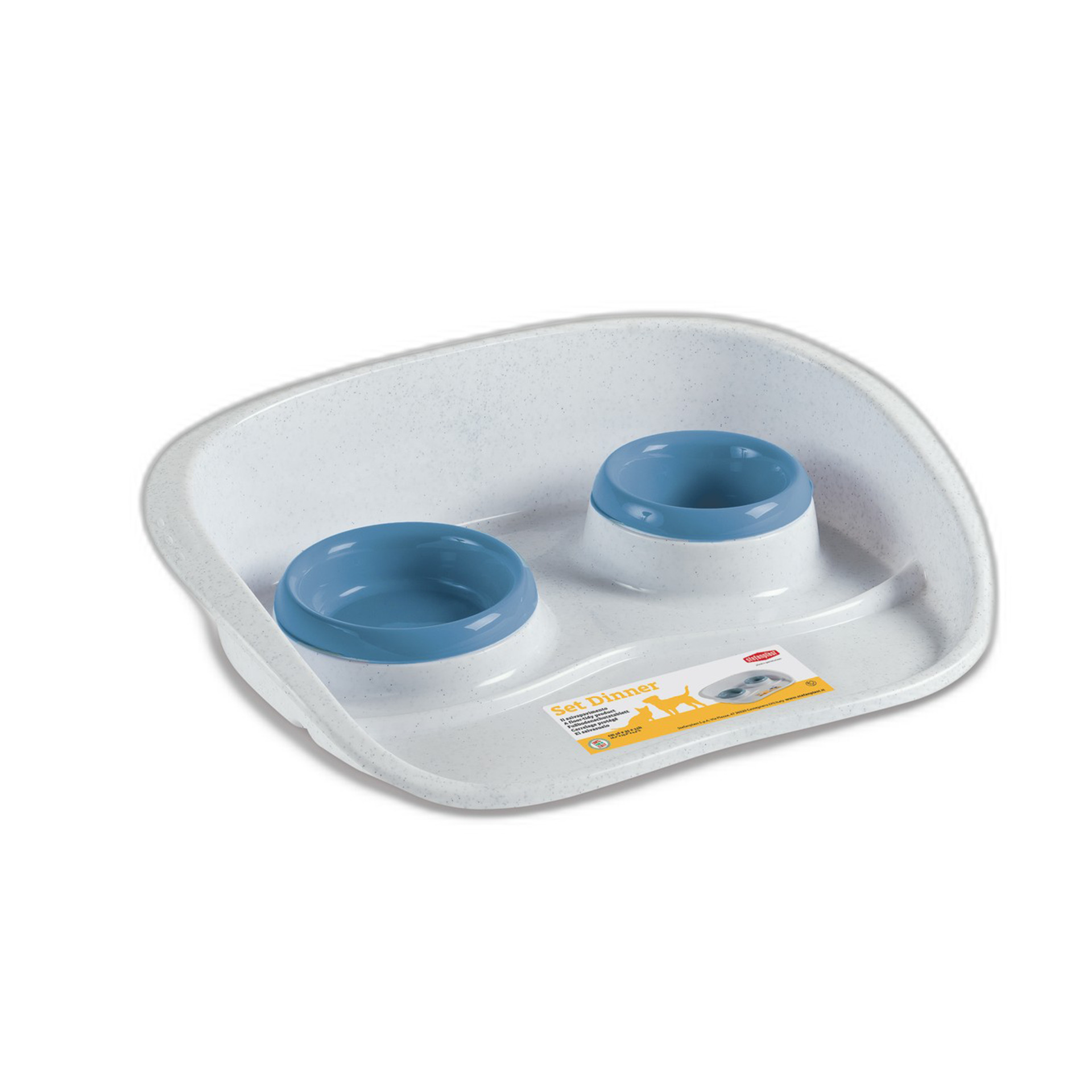 Set Comedouro/Bebedouro Nordic Sky STEFANPLAST