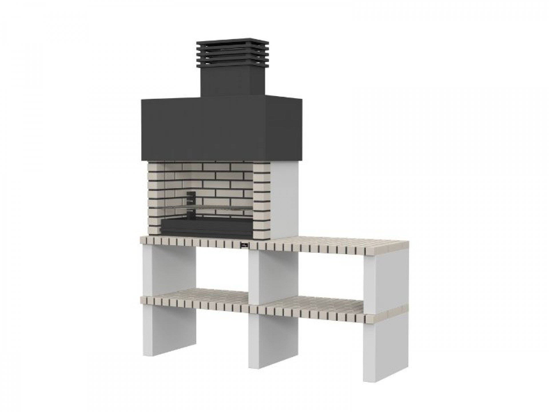 CHURRASQUEIRA TROIA + BANCADA